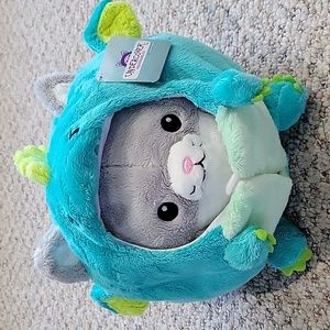 Squishable - Undercover Kitty in Dragon Suit